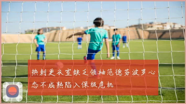 热刺更衣室缺乏领袖范德芬波罗心态不成熟陷入保级危机