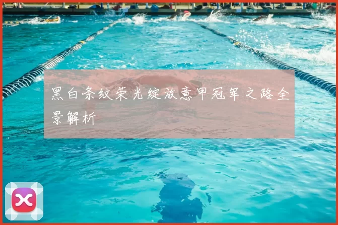 黑白条纹荣光绽放意甲冠军之路全景解析